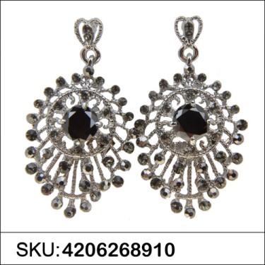 Earrings Black