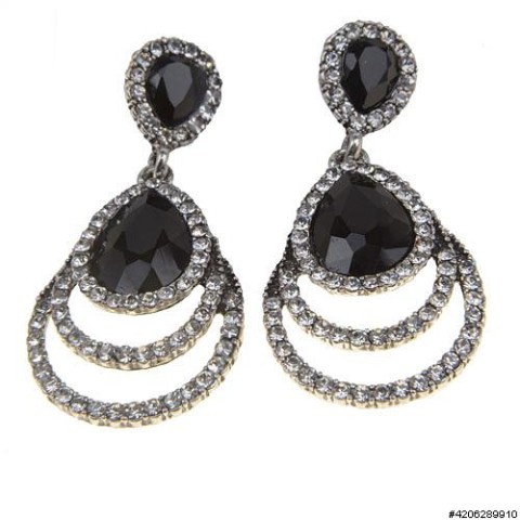 Earrings Black