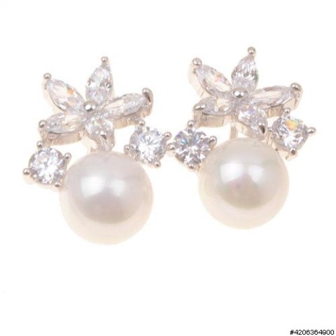 Earrings White