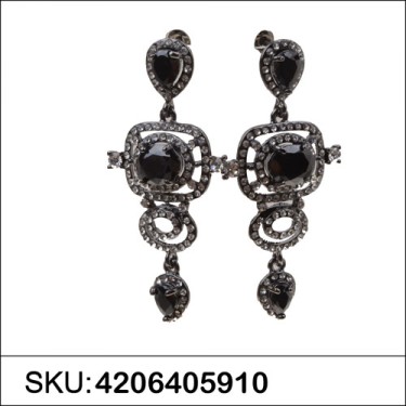 Earrings Black