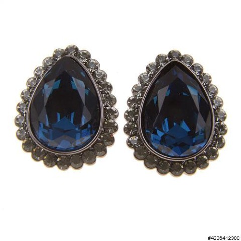 Earrings Blue