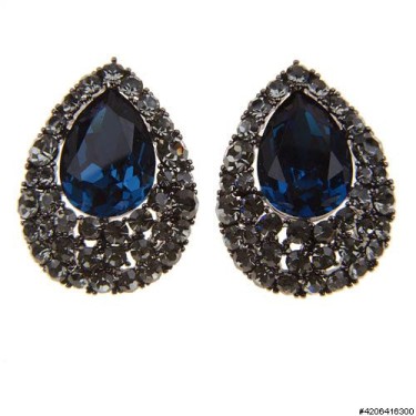 Earrings Blue