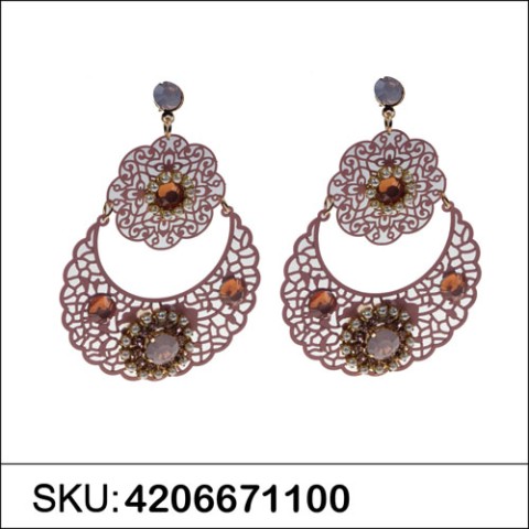 Earrings Red