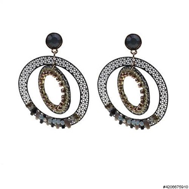 Earrings Black