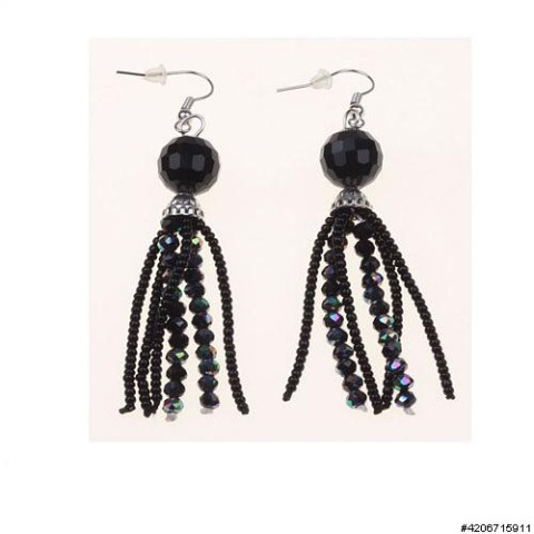 Earrings Black