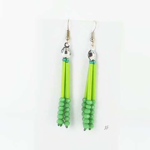 Earrings Green