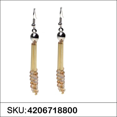 Earrings Brown