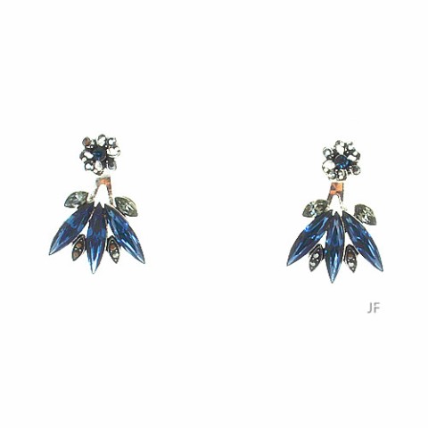 Earrings Blue