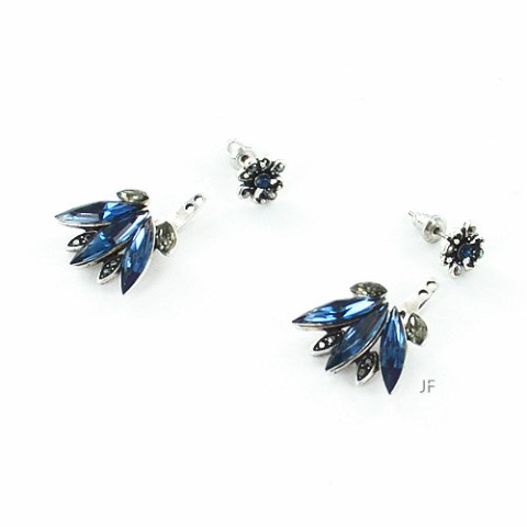 Earrings Blue