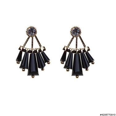 Earrings Black