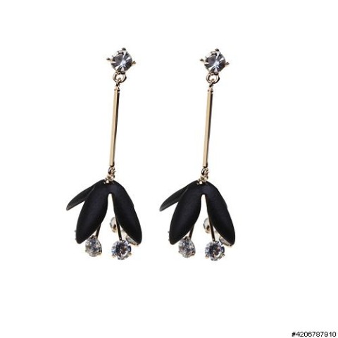 Earrings Black