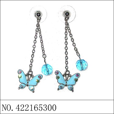 Earrings Blue