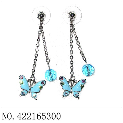 Earrings Blue