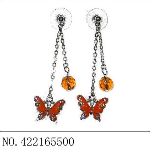 Earrings Orange