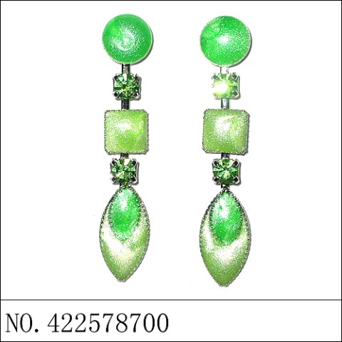 Earrings Green