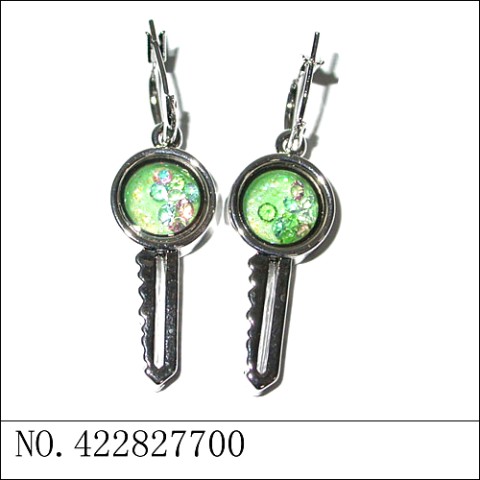 Earrings Green