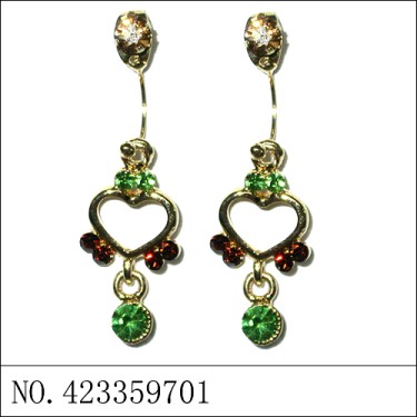 Earrings Green