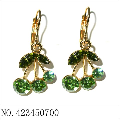 Earrings Green