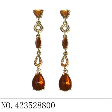 Earrings Brown