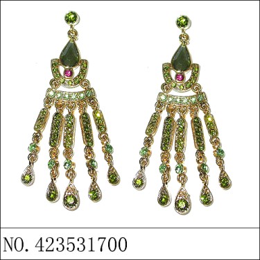 Earrings Green