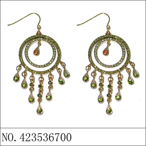 Earrings Green