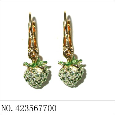 Earrings Green