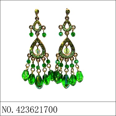 Earrings Green