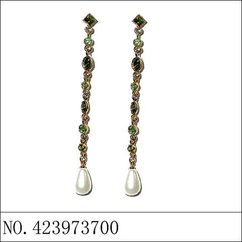 Earrings Green