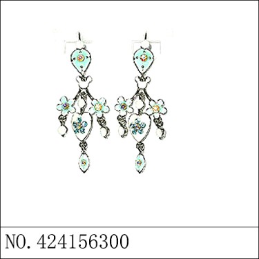 Earrings Blue