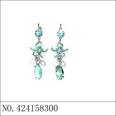 Earrings Blue