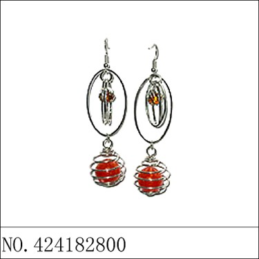 Earrings Brown