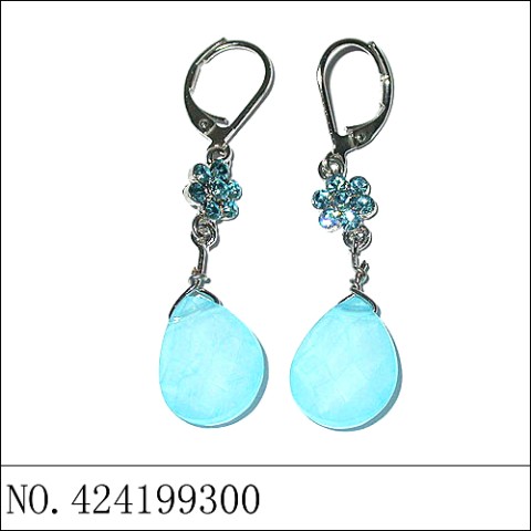 Earrings Blue