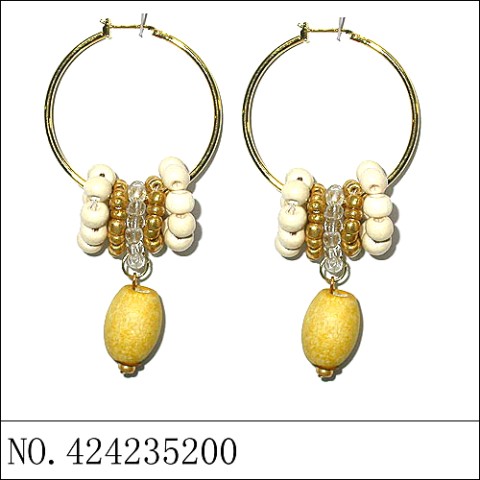 Earrings Yellow