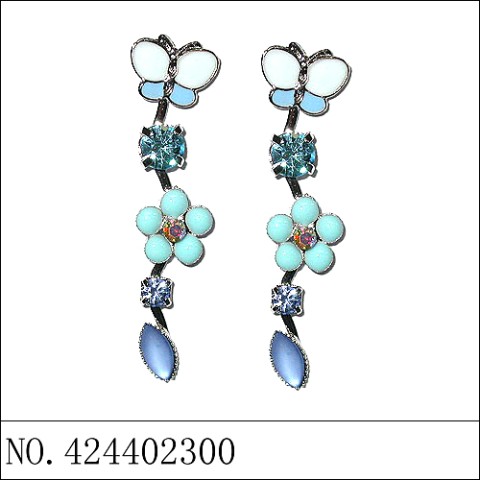 Earrings Blue