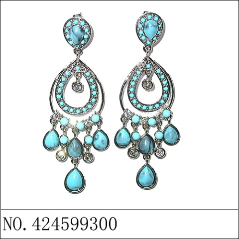 Earrings Blue