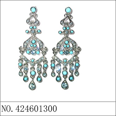 Earrings Blue