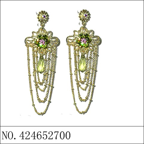 Earrings Green