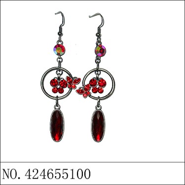 Earrings Red