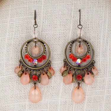 Earrings Orange