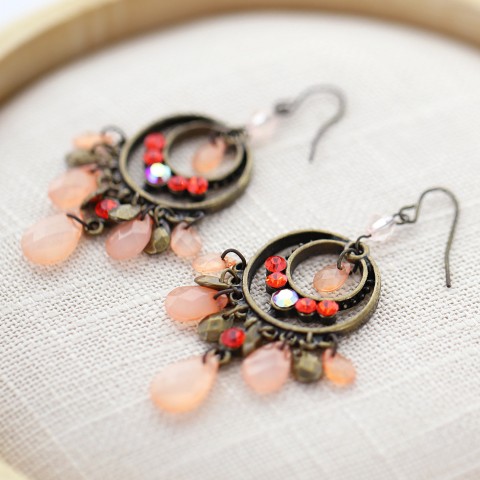 Earrings Orange