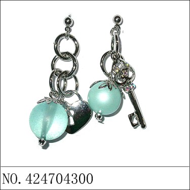 Earrings Blue