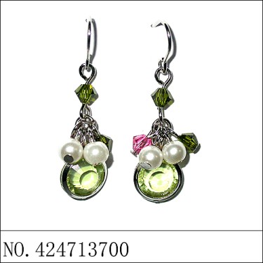 Earrings Green