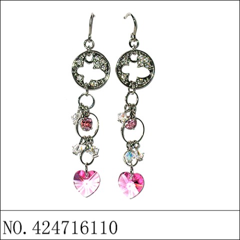 Earrings Red