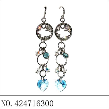 Earrings Blue