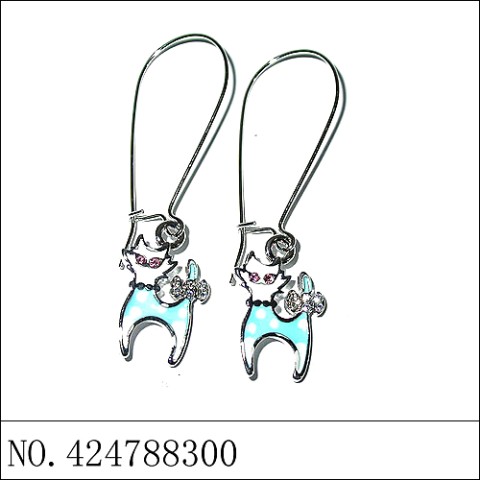 Earrings Blue