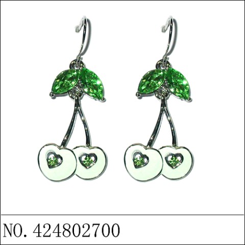 Earrings Green