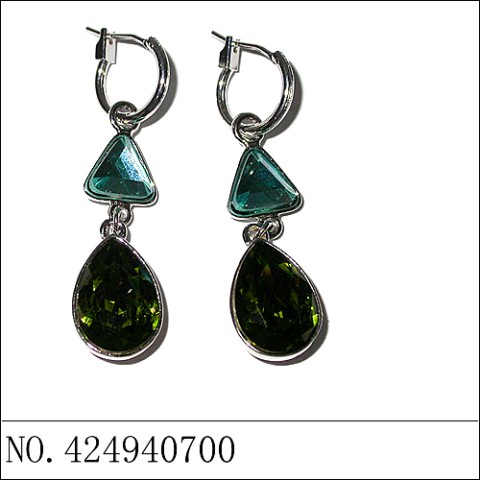 Earrings Green