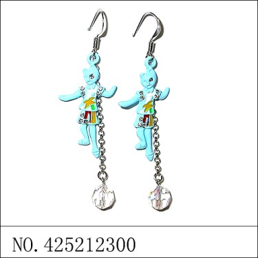 Earrings Blue