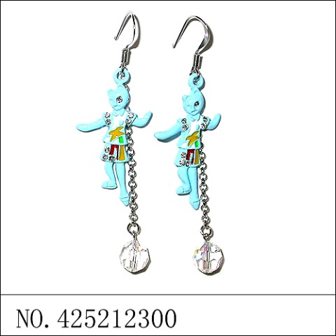 Earrings Blue