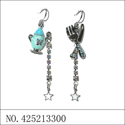 Earrings Blue